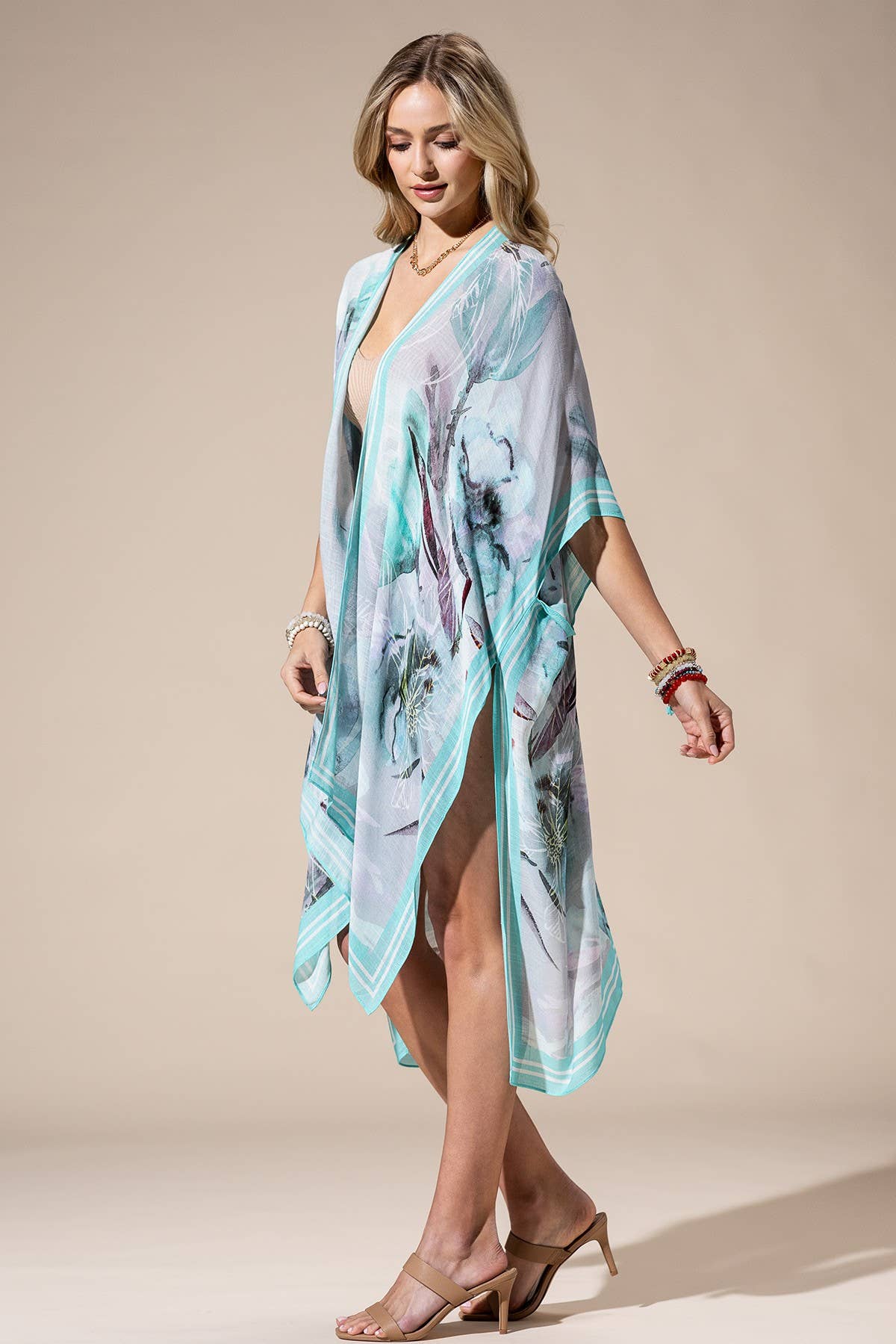 Aqua Multi Kimono: AQUA MULTI