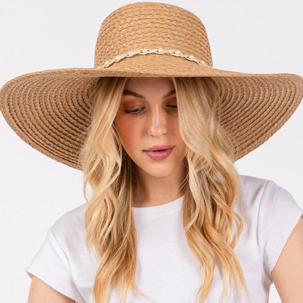 Woven Straw Sun Hat