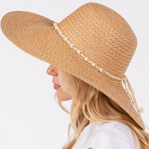 Woven Straw Sun Hat