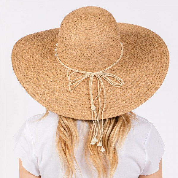 Woven Straw Sun Hat