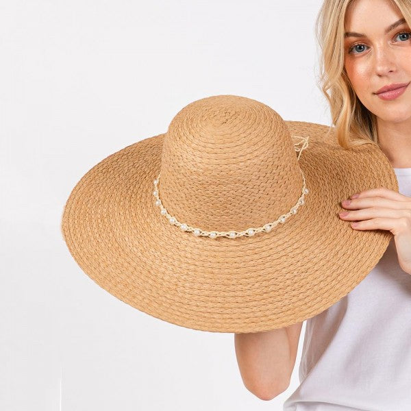 Woven Straw Sun Hat
