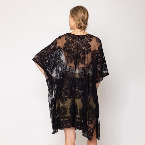 Flower Lace Kimono 7322969