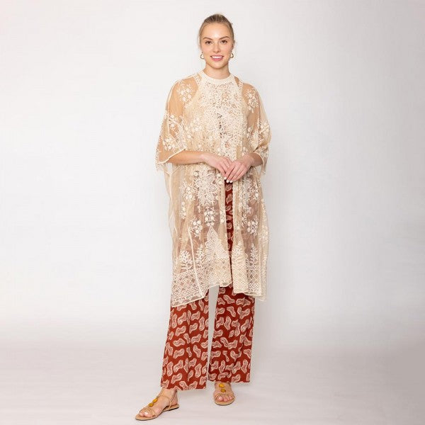 Flower Lace Kimono 7322974