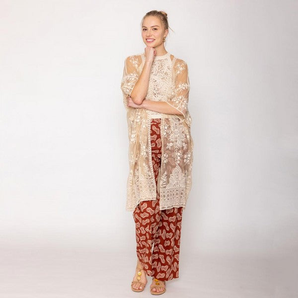 Flower Lace Kimono 7322974