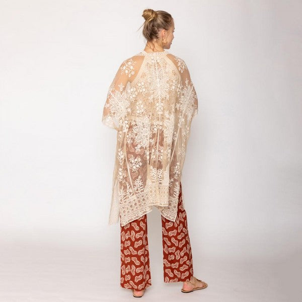 Flower Lace Kimono 7322974