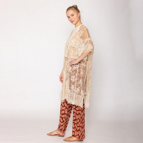 Flower Lace Kimono 7322974