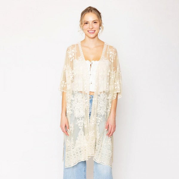 Flower Lace Kimono 7322974