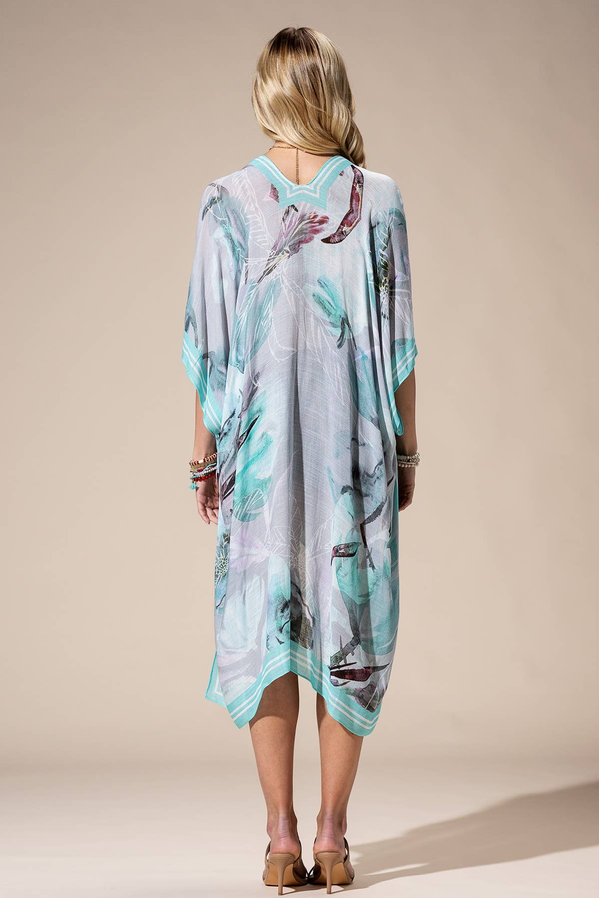 Aqua Multi Kimono: AQUA MULTI