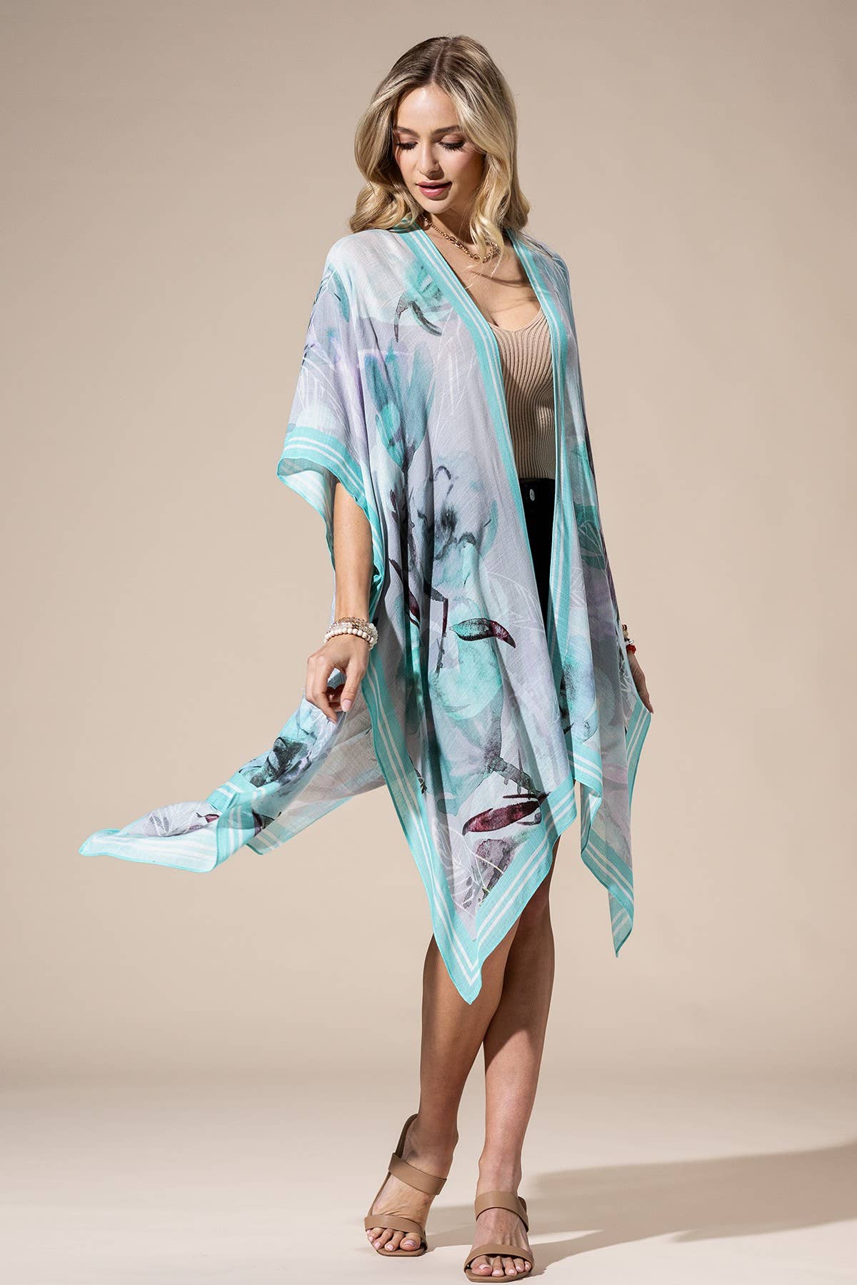 Aqua Multi Kimono: AQUA MULTI