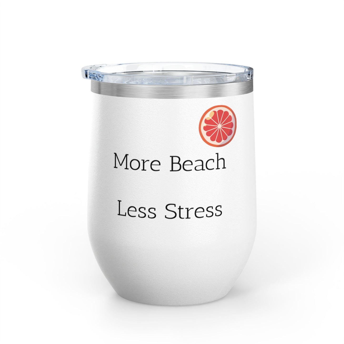 Dee's Beach Club Wine Tumbler - 12oz Insulated Drinkware for Summer Celebrations
